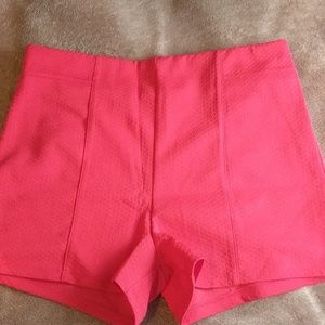 Red shorts